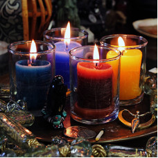 Power Votive Coventry Glass Candle Holders